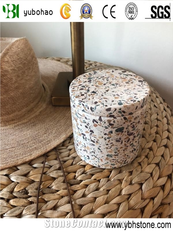 Pink Terrazzo Crafts for Home Decor