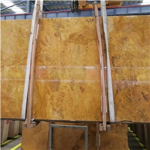 Golden Cassia Marble China Yellow Marble Slab