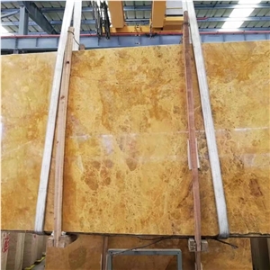 Golden Cassia Marble China Yellow Marble Slab