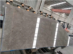 Cyprus Light Grey Marble Slabs Floor Covering