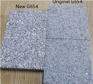 Flamed New G654 Granite for Outdoor Paving Stone