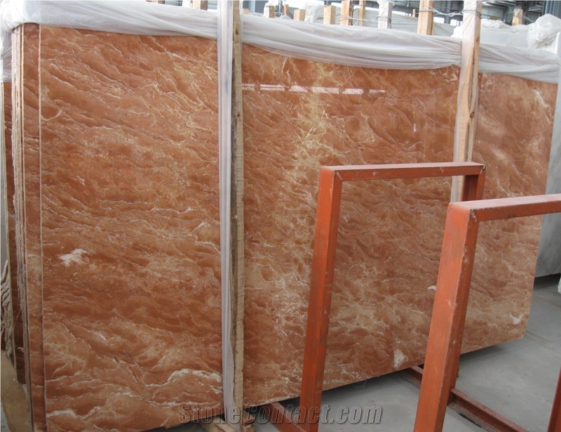 Hot Sale Red Rosso Alicante Marble Slabs