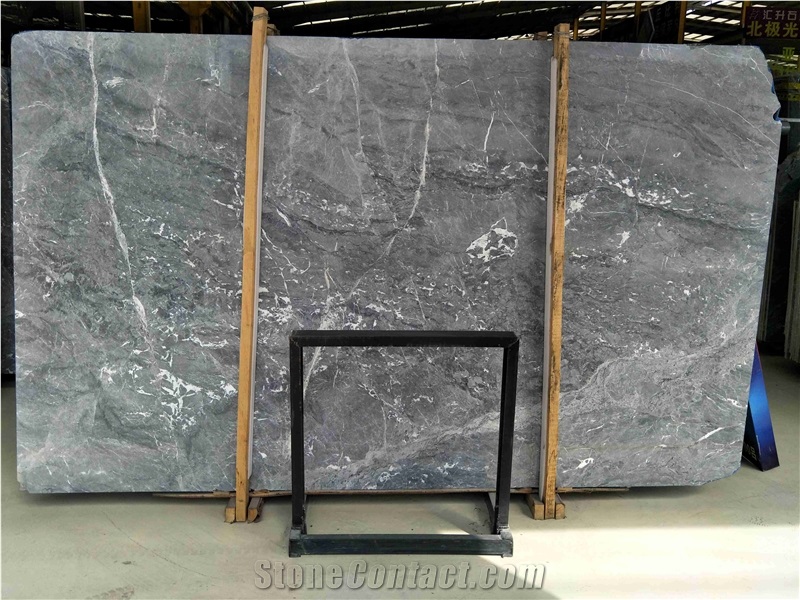 New Galaxy Grey Marble Slabs for Wall Covering