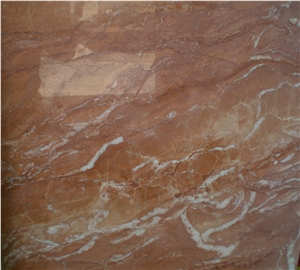 Polished Rosso Alicante Marble Floor Covering