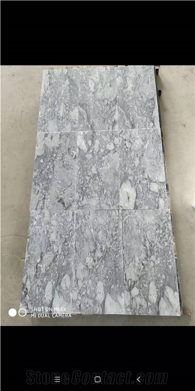 Charon Grey Dark Natural Marble Tile 12x24inch