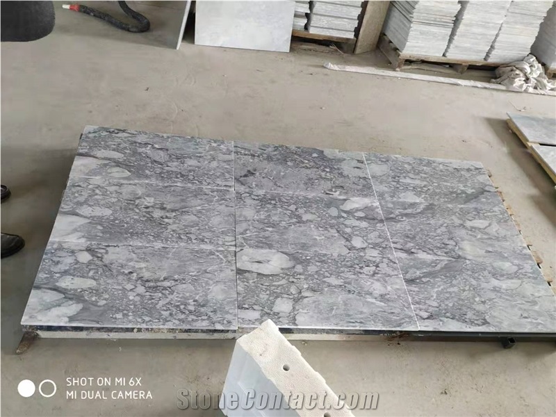 Charon Grey Dark Natural Marble Tile 12x24inch