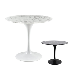 Natural White Black Marble Coffee Table Top