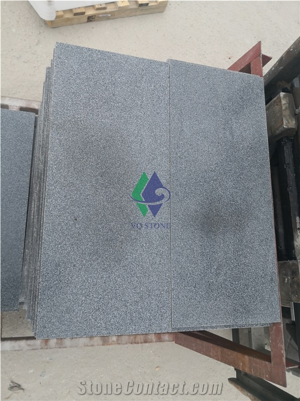 China New G654 Impala Black Granite Tiles Price