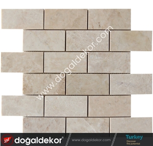 Beige Marble Wall Mosaic Tile