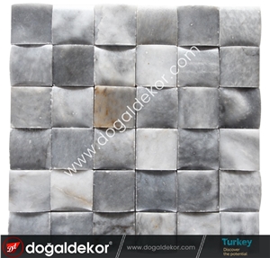 Grey Marble Wall Mosaic Tile