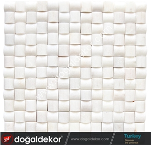 White Marble Wall Mosaic Tile