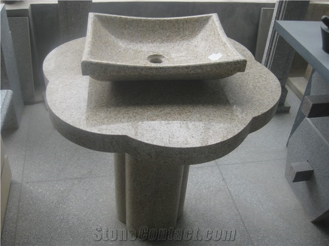 Chinese Good Quality Beige Granite Sinks & Basins