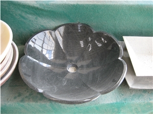 Chinese Good Quality Black Granite Sinks & Basins