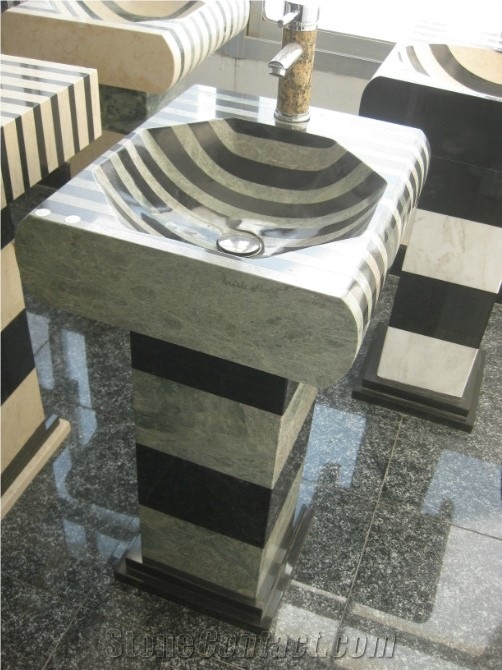 Design Sinks Multicolor Granite Basins for Bath