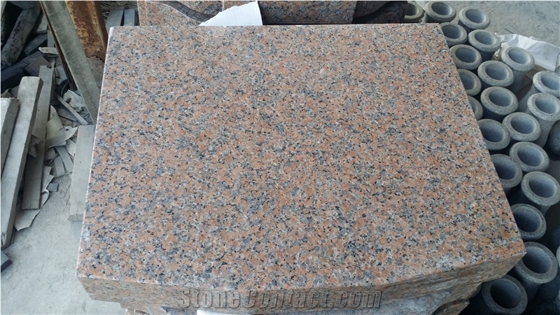 G562 Granite Red Stone China Style Tombstones
