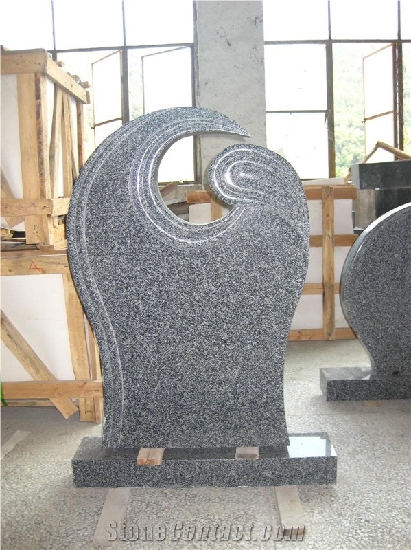 G654 Modern Style Granite Natural Stone Headstones