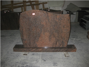 High Polished China Natural Granite Tombstones