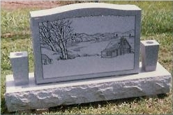 Memorial Monument, Chinese Natural White Granite