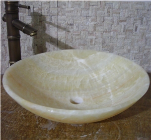 Polished Onyx Wash Bowls Square Sinks Basins