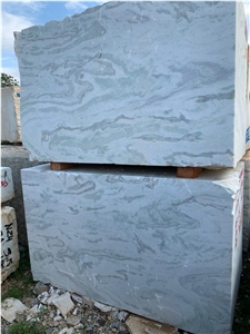 Aquarela White Marble Blocks