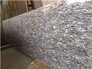 Cheap China Spary White Natural Granite for Slab