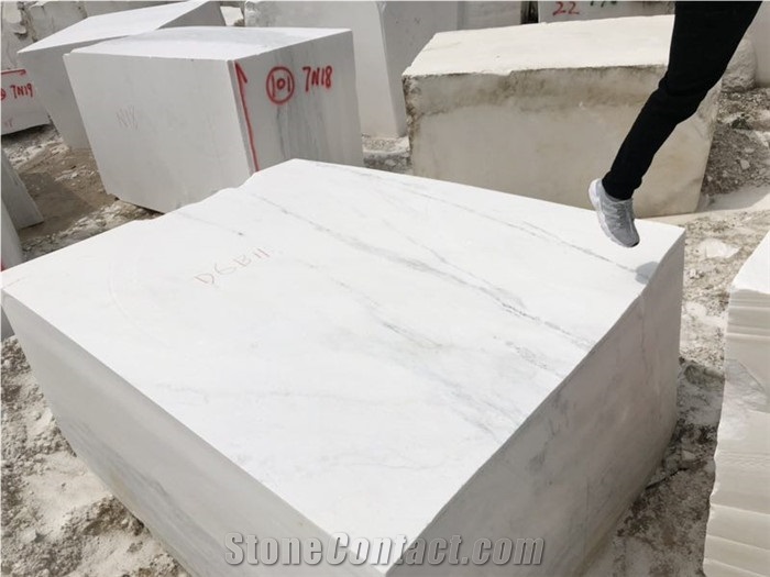 Lincoln White Marble Block