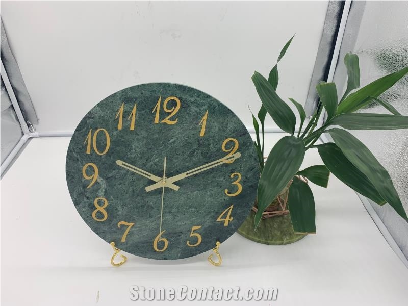 Natural Marble Clock Wall Clock