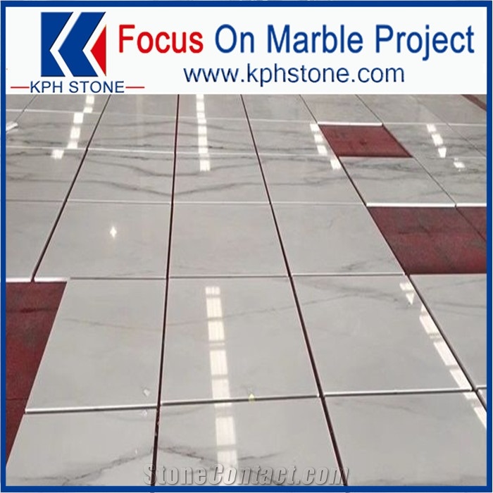 New Lincoln White Marble Tile for Flooring