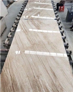 Bookmatched Daino Reale, Daino Beige Marble Slabs