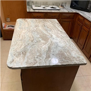 Brown Granite Kitchen Cabinet Table Top Countertop