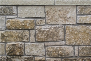 Winfield Limestone Mixed Castlerock Wall Panels