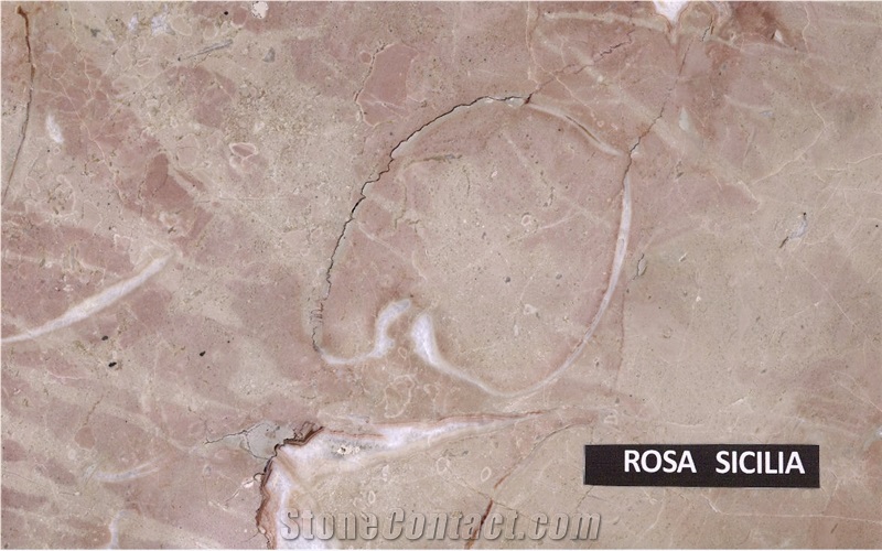 Rosa Sicilia Marble Slabs, Tiles