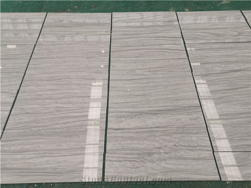 Nestos Marble Tile ,White Wooden Marble Tile