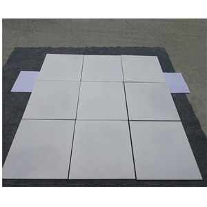 Chinese Pure White Marble 60cm X 60cm Floor Tile