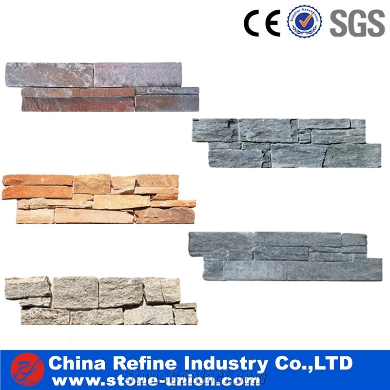Factory Price Grey Cement Ledge Stone Veneers