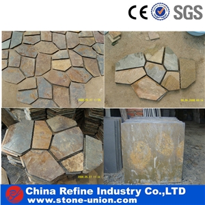 Natural Rusty Slate Tiles Size and Cheap Price