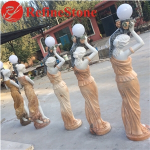 Western Style Marble Stone Woman Statue for Sale