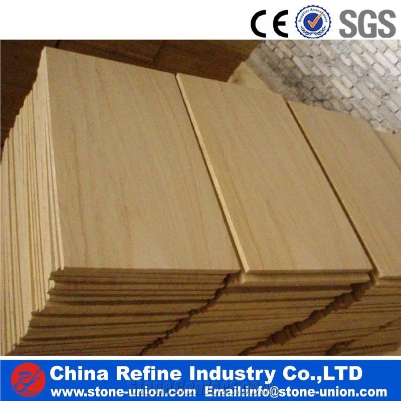 Yellow Sandstone Paverstiles for Building Project