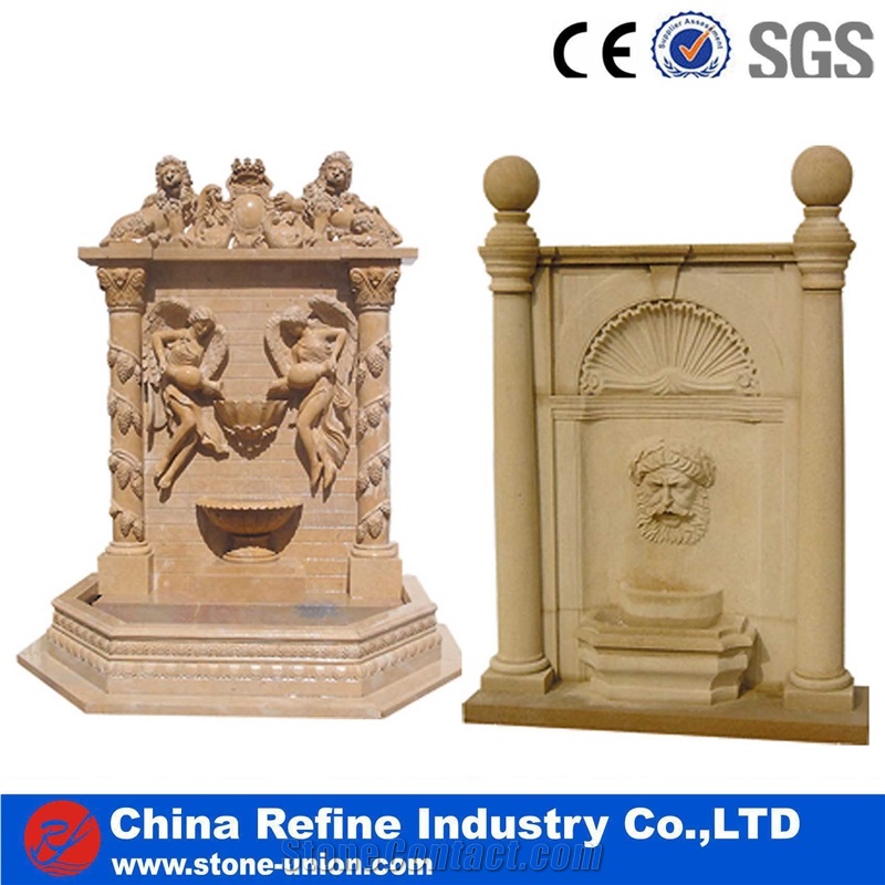 Yellow Sandstone Wall Panel for Modrern Decoration