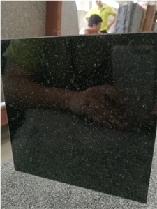 Eastern Black Granite Flamed with Bruched Finish