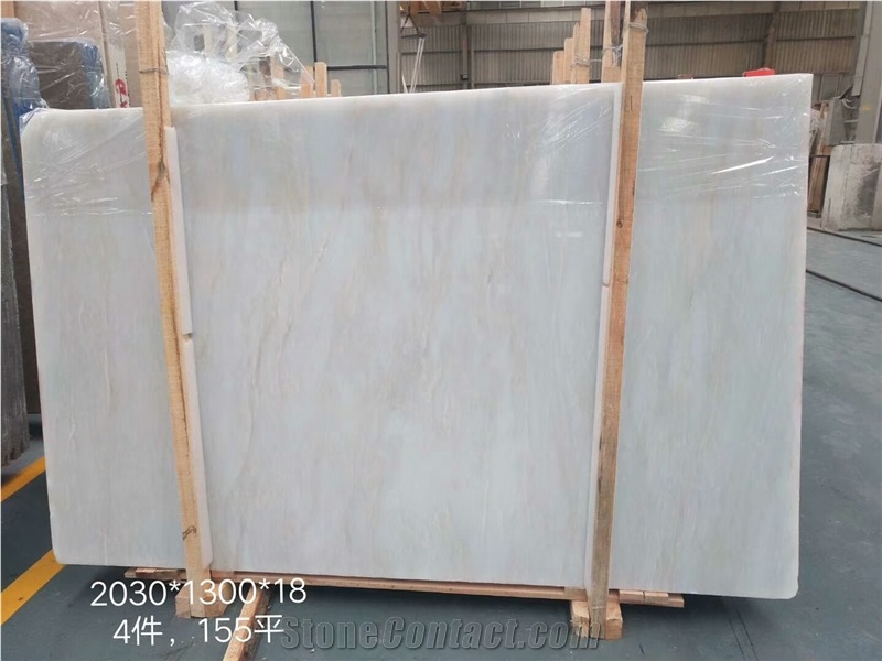 Royal White Marble for Flooring Application