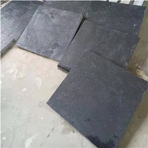 Black Basalt Tiles Flamed