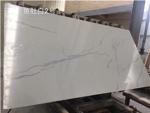 Artificial Marble Slab White Artificial Stone