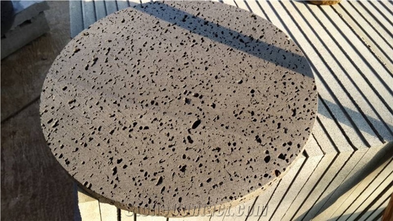 Lava Stone Grey Basalt for Cooking