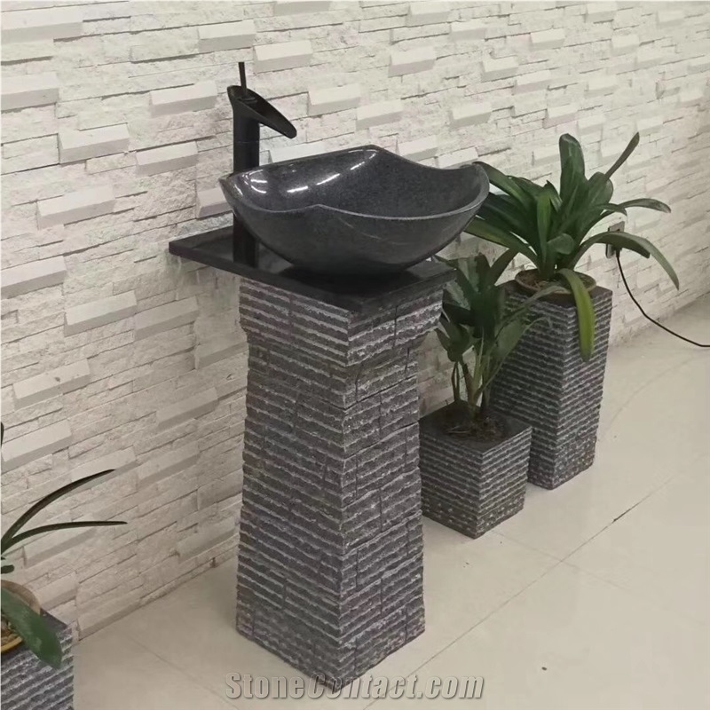 Stone Pedestal Basins Granite Pedestal Sink
