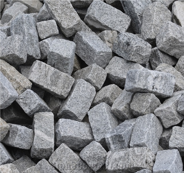 Avon Grey Granite Cobble Stone