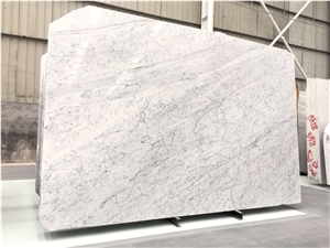 White Cararra Granite Slabs and Tiles
