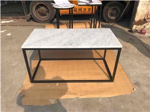 Modern Home Use Italy Carrara Marble Table