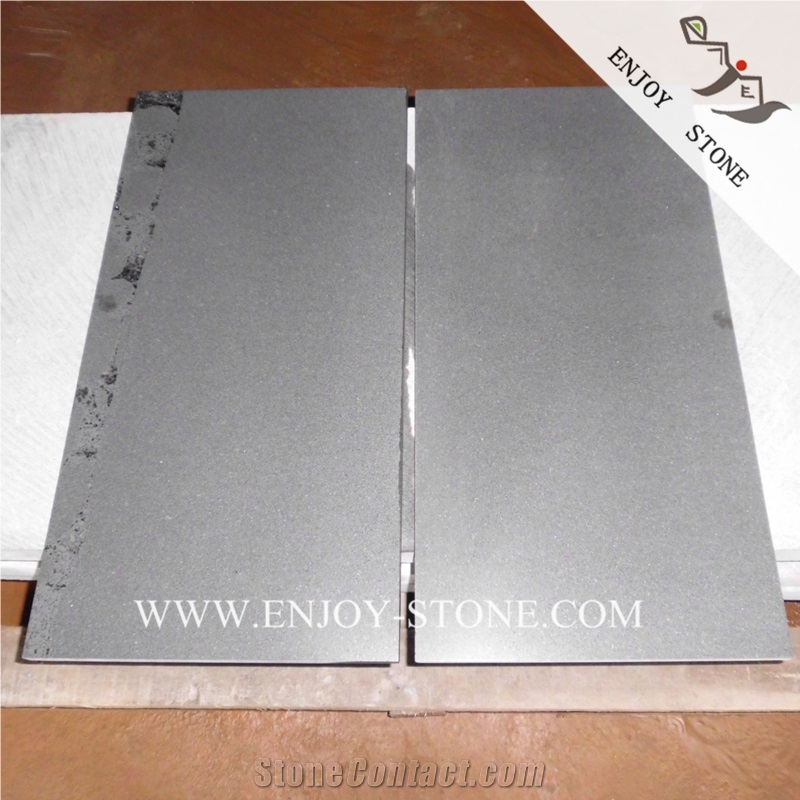 Cheap Hainan Andesite Grey Black Basalt Thin