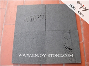 Hai Nan Grey Basalt Tiles Flooring Application